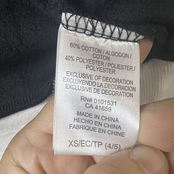 Mad Engine Skeleton Bones Hoodie Sweatshirt Size XS Halloween Built-In Mask NWT - Picture 5 of 7